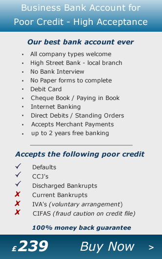 Business Bank Account - Guaranteed Business Bank Account